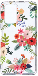 Husa Bestcase comp cu Xiaomi Redmi Note 10S Flowers 2MM Soft Silicon prot cam T 630 