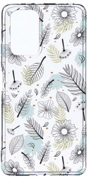 Husa Bestcase comp cu Xiaomi Redmi Note 10S Flowers 2MM Soft Silicon prot cam T 81 