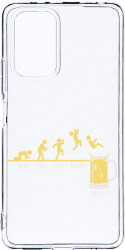 Husa Bestcase comp cu Xiaomi Redmi Note 10 4G Friday Bear 2MM Soft Silicon prot cam T 1005 