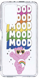 Husa Bestcase comp cu Xiaomi Redmi Note 10S Mood - Pink Bear 2MM Soft Silicon prot cam T 599 