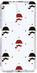 Husa Bestcase comp cu Xiaomi Redmi Note 10S Mustache 2MM Soft Silicon prot cam T 180 