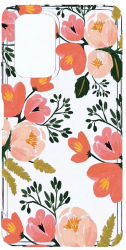 Husa Bestcase comp cu Xiaomi Redmi Note 10 4G Pastel Colors Collection Flowers 2MM Soft Silicon prot cam T 504 