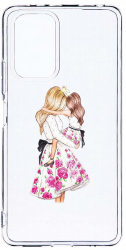 Husa Bestcase comp cu Xiaomi Redmi Note 10S Princesses Girl Mom 2MM Soft Silicon prot cam T 554 