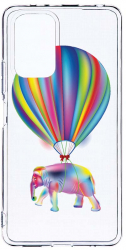 Husa Bestcase comp cu Xiaomi Redmi Note 10 Pro Max Rainbow Elefant 2MM Soft Silicon prot cam T 767 