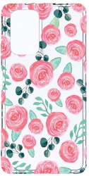 Husa Bestcase comp cu Xiaomi Redmi Note 10 4G Rose Pattern 2MM Soft Silicon prot cam T 640 