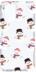 Husa Bestcase comp cu Xiaomi Redmi Note 10S Snowman 2MM Soft Silicon prot cam T 351 