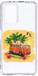 Husa Bestcase comp cu Xiaomi Redmi Note 10 4G Summer Car 2MM Soft Silicon prot cam T 814 