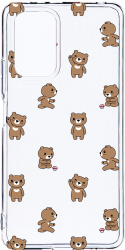 Husa Bestcase comp cu Xiaomi Redmi Note 10S Teddy Bear Pattern 2MM Soft Silicon prot cam T 970 