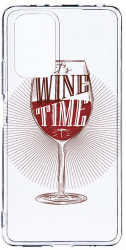 Husa Bestcase comp cu Xiaomi Redmi Note 10S Wine Time 2MM Soft Silicon prot cam T 808 