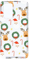 Husa Bestcase comp cu Xiaomi Redmi Note 10S Xmas 2MM Soft Silicon prot cam T 350 