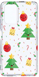 Husa Bestcase comp cu Xiaomi Redmi Note 10S Xmas Tree 2MM Soft Silicon prot cam T 309 