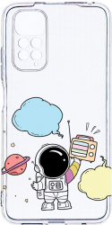 Husa Bestcase comp cu Xiaomi Redmi Note 11s 4G Astronaut 2MM Soft Silicon prot cam T 977 
