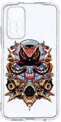 Husa Bestcase comp cu Xiaomi Redmi Note 11s 4G Astronaut Owl 2MM Soft Silicon prot cam T 817 