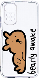 Husa Bestcase comp cu Xiaomi Redmi Note 11s 4G Bearly Awake 2MM Soft Silicon prot cam T 998 