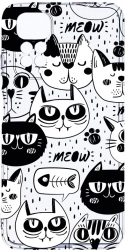 Husa Bestcase comp cu Xiaomi Redmi Note 11s 4G Cool Cats 2MM Soft Silicon prot cam T 1029 