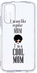 Husa Bestcase comp cu Xiaomi Redmi Note 11s 4G Cool Mom 2MM Soft Silicon prot cam T 19 