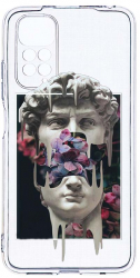 Husa Bestcase comp cu Xiaomi Redmi Note 11s 4G David Statue 2MM Soft Silicon prot cam T 753 