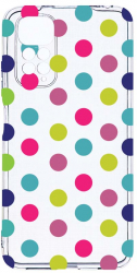 Husa Bestcase comp cu Xiaomi Redmi Note 11s 4G Dots Color 2MM Soft Silicon prot cam T 61 