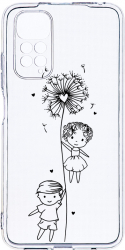 Husa Bestcase comp cu Xiaomi Redmi Note 11s 4G Girl And Boy 2MM Soft Silicon prot cam T 1049 