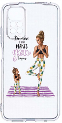 Husa Bestcase comp cu Xiaomi Redmi Note 11s 4G Girl Mom 2MM Soft Silicon prot cam T 560
