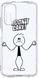 Husa Bestcase comp cu Xiaomi Redmi Note 11 4G I Dont Care 2MM Soft Silicon prot cam T 162 