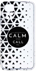 Husa Bestcase comp cu Xiaomi Redmi Note 11s 4G Keep Calm 2MM Soft Silicon prot cam T 2 