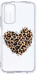 Husa Bestcase comp cu Xiaomi Redmi Note 11s 4G Leopard Heart 2MM Soft Silicon prot cam T 761 