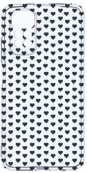 Husa Bestcase comp cu Xiaomi Redmi Note 11 Pro Little Hearts 2MM Soft Silicon prot cam T 82 