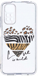 Husa Bestcase comp cu Xiaomi Redmi Note 11 4G Love Is Wild 2MM Soft Silicon prot cam T 762 