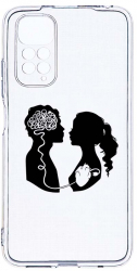 Husa Bestcase comp cu Xiaomi Redmi Note 11s 4G Love With Brain 2MM Soft Silicon prot cam T 748 