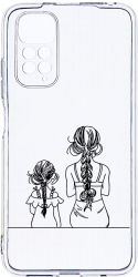 Husa Bestcase comp cu Xiaomi Redmi Note 11s 4G Mom And Daughter 2MM Soft Silicon prot cam T 1048 