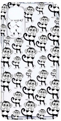 Husa Bestcase comp cu Xiaomi Redmi Note 11 4G Monkeys 2MM Soft Silicon prot cam T 142 