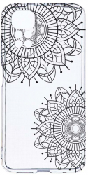 Husa Bestcase comp cu Xiaomi Redmi Note 11 Pro Non Figurative Flowers 2MM Soft Silicon prot cam T 117 