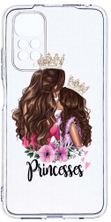 Husa Bestcase comp cu Xiaomi Redmi Note 11s 4G Princesses Gril Mom 2MM Soft Silicon prot cam T 552