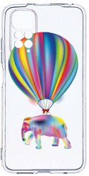 Husa Bestcase comp cu Xiaomi Redmi Note 11s 4G Rainbow Elefant 2MM Soft Silicon prot cam T 767 