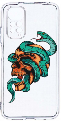 Husa Bestcase comp cu Xiaomi Redmi Note 11s 4G Skull 2MM Soft Silicon prot cam T 831 
