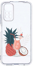 Husa Bestcase comp cu Xiaomi Redmi Note 11s 4G Summer Coktail 2MM Soft Silicon prot cam T 834