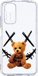 Husa Bestcase comp cu Xiaomi Redmi Note 11 4G Teddy Bear Smile 2MM Soft Silicon prot cam T 982 