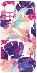 Husa Bestcase comp cu Xiaomi Redmi Note 11s 4G Tropical Flowers 2MM Soft Silicon prot cam T 71 