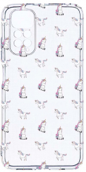 Husa Bestcase comp cu Xiaomi Redmi Note 11s 4G Unicorn Pattern 2MM Soft Silicon prot cam T 522