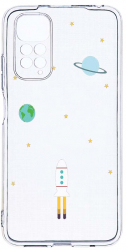 Husa Bestcase comp cu Xiaomi Redmi Note 11 Pro Universe Spacecraft 2MM Soft Silicon prot cam T 471 