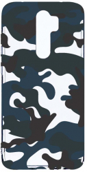 Husa Bestcase comp cu Xiaomi Redmi 9 Camouflage 2MM Soft Silicon prot cam T 789 