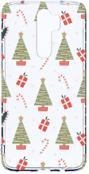Husa Bestcase comp cu Xiaomi Redmi 9 Christmas Pattern 2MM Soft Silicon prot cam T 873 