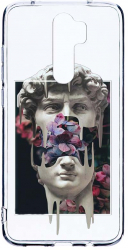 Husa Bestcase comp cu Xiaomi Redmi Note 8 Pro David Statue 2MM Soft Silicon prot cam T 753 