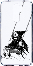 Husa Bestcase comp cu Xiaomi Redmi 9 Death Swinging 2MM Soft Silicon prot cam T 1063 