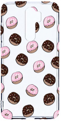 Husa Bestcase comp cu Xiaomi Redmi Note 8 Pro Donuts 2MM Soft Silicon prot cam T 667 