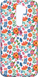 Husa Bestcase comp cu Xiaomi Redmi 9 Flower Pattern 2MM Soft Silicon prot cam T 953 