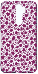 Husa Bestcase comp cu Xiaomi Redmi 9 Flowers Pattern 2MM Soft Silicon prot cam T 627 