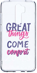 Husa Bestcase comp cu Xiaomi Redmi 9 Great Things 2MM Soft Silicon prot cam T 486 