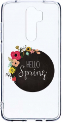 Husa Bestcase comp cu Xiaomi Redmi Note 8 Pro Hello Spring 2MM Soft Silicon prot cam T 684 